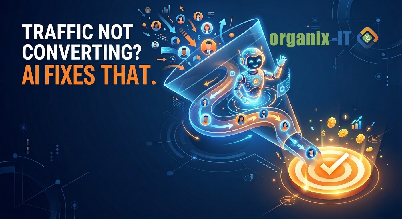 Why Your Website Traffic Isn’t Converting (And How AI Fixes That)
