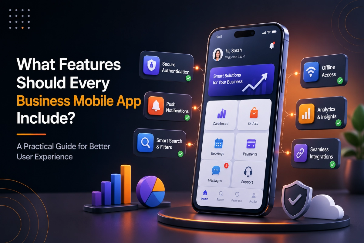 What Features Should Every Business Mobile App Include? A Practical Guide for Better User Experience