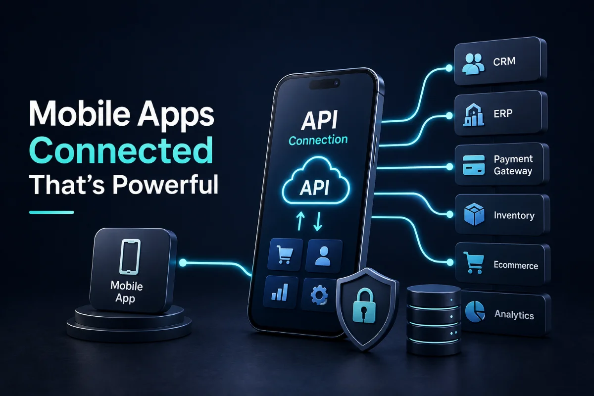 How Do Mobile Apps Connect With Existing Business Systems Through APIs?