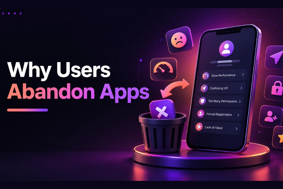 Why Do Users Abandon Mobile Apps After Downloading Them? 7 Common Reasons